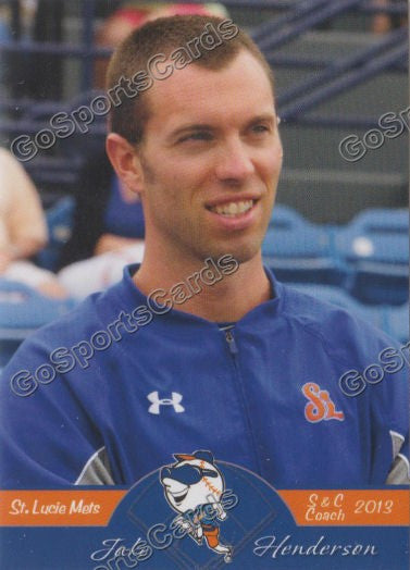 2013 St Lucie Mets Jake Henderon