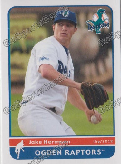2012 Ogden Raptors Jake Hermsen