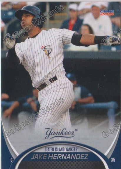 2015 Staten Island Yankees Jake Hernandez