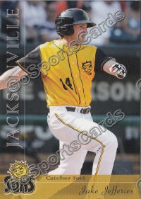 2012 Jacksonville Suns Jake Jefferies