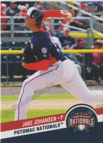 2015 Potomac Nationals Jake Johansen