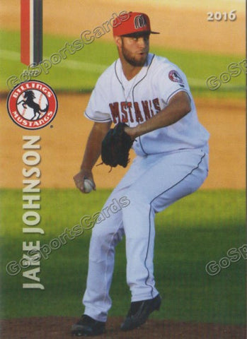 2016 Billings Mustangs Jake Johnson