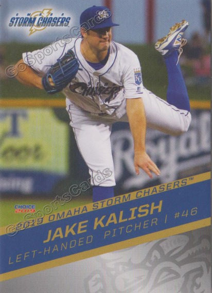 2019 Omaha Storm Chasers Jake Kalish