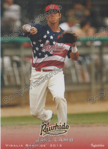 2013 Visalia Rawhide Jake Lamb