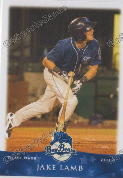 2014 Mobile BayBears Jake Lamb