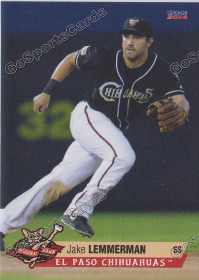 2014 El Paso Chihuahuas Jake Lemmerman