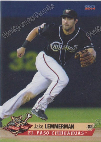 2014 El Paso Chihuahuas Jake Lemmerman