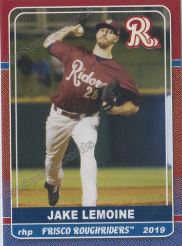 2019 Frisco RoughRiders Jacob Jake Lemoine