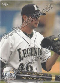 2008 Lexington Legends Jake Leonhardt