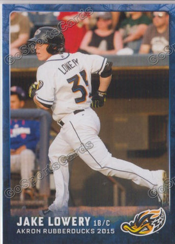 2015 Akron Rubberducks Jake Lowery