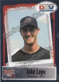 2011 Brockton Rox DAV Jake Loye