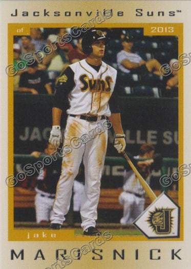 2013 Jacksonville Suns Jake Marisnick