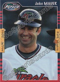 2011 Fort Myers Miracle Jake Mauer