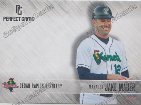 2016 Cedar Rapids Kernels Jake Mauer