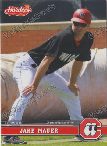 2017 Chattanooga Lookouts Jake Mauer