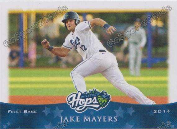 2014 Hillsboro Hops Jake Mayers