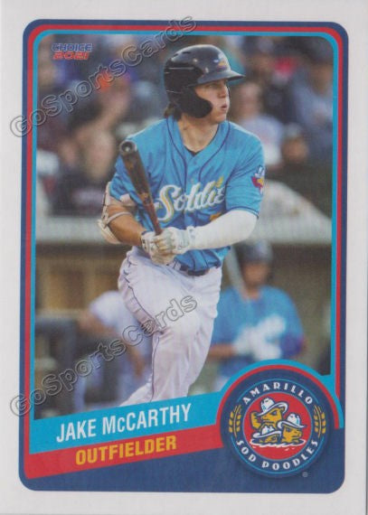 2021 Amarillo Sod Poodles Jake McCarthy