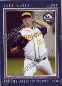 2008 Southern League Top Prospects Jake McGee