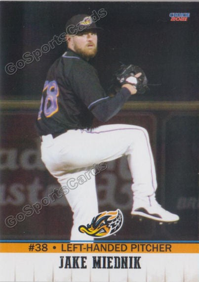 2021 Akron RubberDucks Jake Miednik