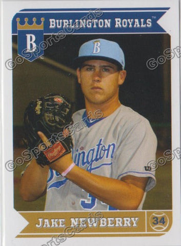 2013 Burlington Royals Jake Newberry
