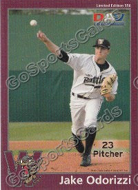 2010 Wisconsin TimberRattlers DAV #556 Jake Odorizzi