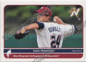 2012 Northwest Arkansas Naturals Jake Odorizzi