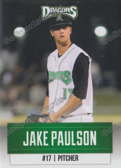 2015 Dayton Dragons Jake Paulson