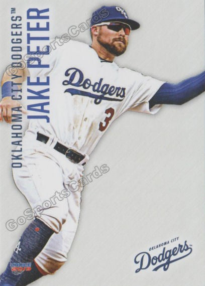 2019 Oklahoma City Dodgers Jake Peter