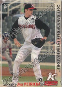 2011 Kannapolis Intimidators Jake Petricka
