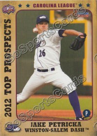 2012 Carolina League Top Prospects Jake Petricka