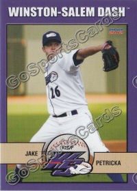 2012 Winston Salem Dash Jake Petricka