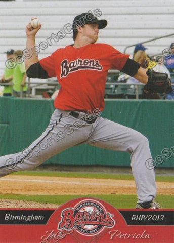 2013 Birmingham Barons Jake Petricka