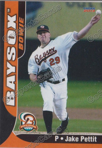 2013 Bowie BaySox Jake Pettit