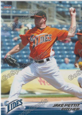 2013 Norfolk Tides Jacob Jake Pettit