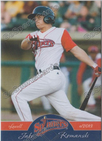 2013 Lowell Spinners Jake Romanski