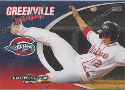 2014 Greenville Drive Jake Romanski