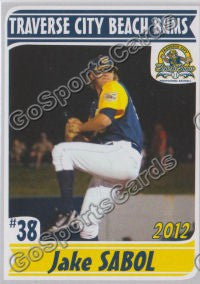 2012 Traverse City Beach Bums Jake Sabol
