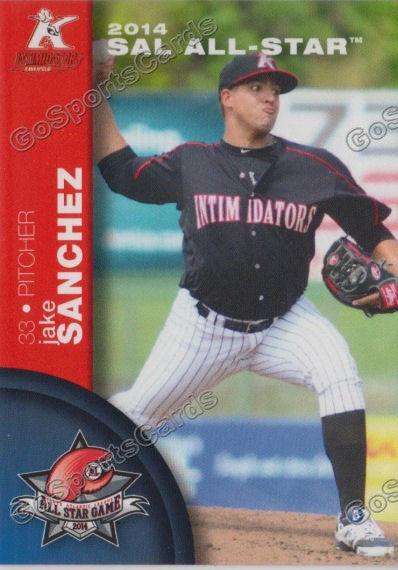 2014 South Atlantic League All Star ND Jake Sanchez