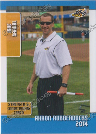 2014 Akron RubberDucks Jake Sankal