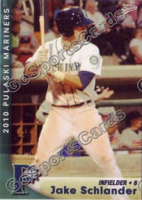 2010 Pulaski Mariners Jake Schlander