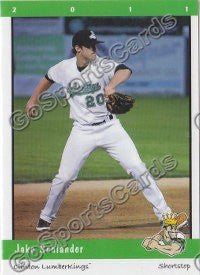 2011 Clinton LumberKings Jake Schlander