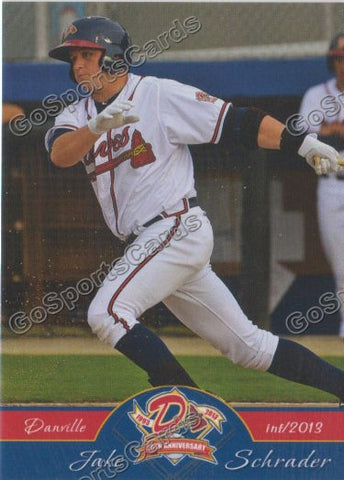 2013 Danville Braves Jake Schrader