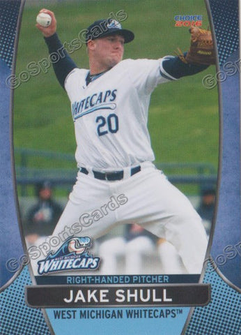 2016 West Michigan Whitecaps Jake Shull