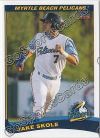 2012 Myrtle Beach Pelicans Jake Skole