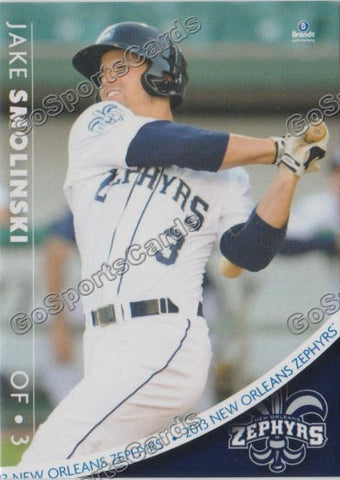 2013 New Orleans Zephyrs Jake Smolinski