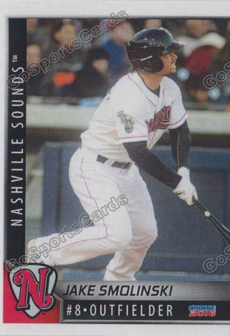 2016 Nashville Sounds Jake Smolinski