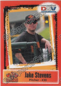 2011 Rochester Red Wings DAV Jake Stevens