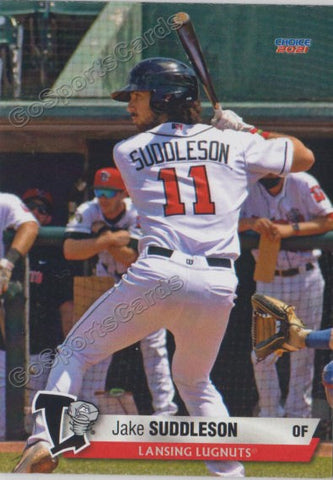 2021 Lansing Lugnuts Jake Suddleson