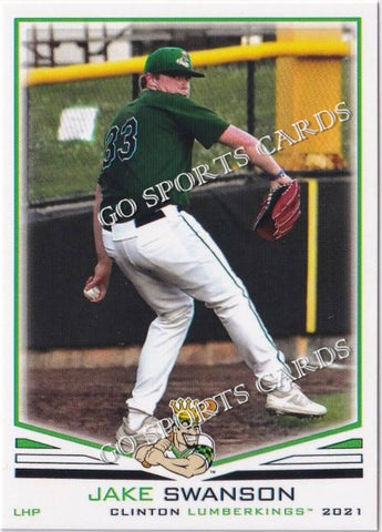 2021 Clinton LumberKings Jake Swanson