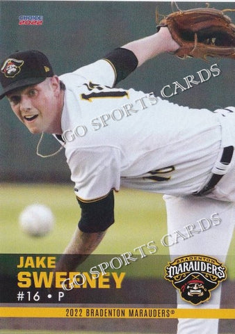 2022 Bradenton Marauders Jake Sweeney